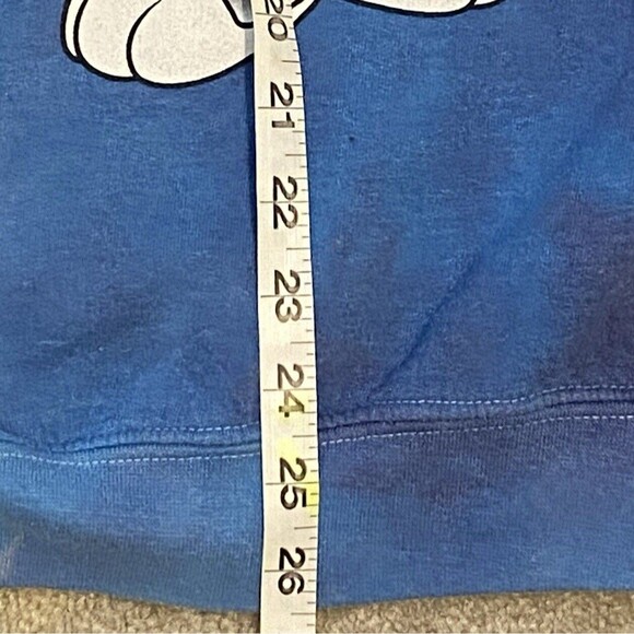 VTG SPACE JAM Looney Tunes Basketball Tie Dye Double Side Crew Neck Sweatshirt S - Picture 11 of 12